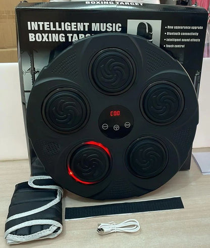 Intelligent music boxing target